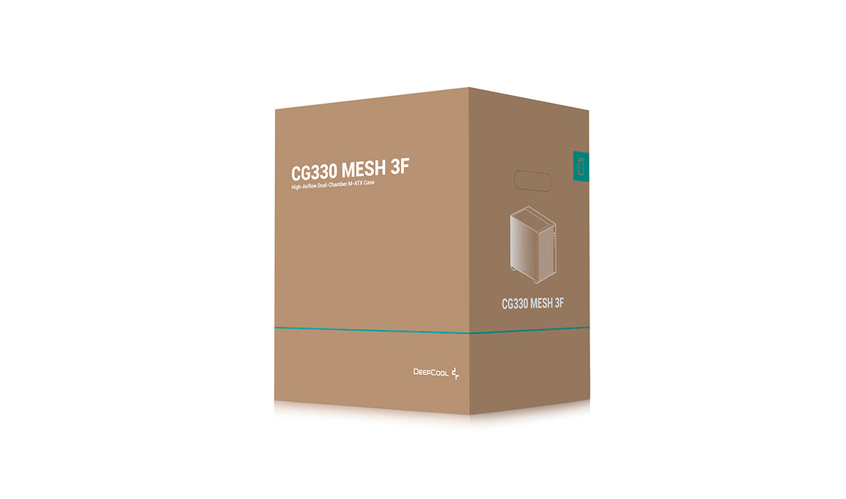 Deepcool CG330 MESH 3F HIGH-AIRFLOW MICRO-ATX CASE