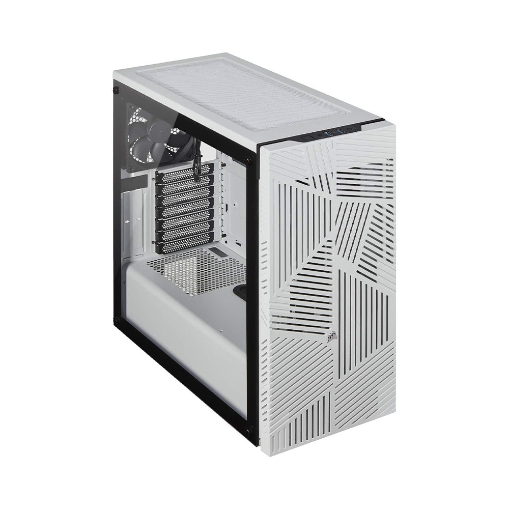 Corsair 275R AIRFLOW TEMPERED GLASS MID TOWER GAMING CASE WHITE (C5-CC-9011182-WW)