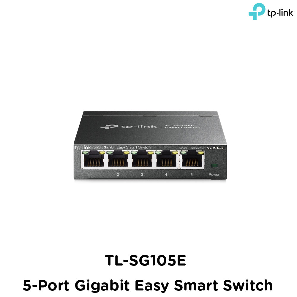 Tp-Link TL-SG105E I 5-Port Gigabit Easy Smart Switch