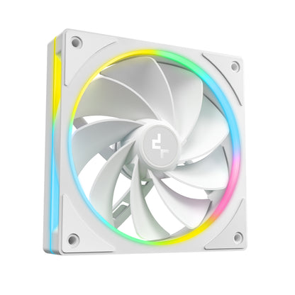 DeepCool CL6600 ATX Case with 360mm ARGB Liquid Cooler White