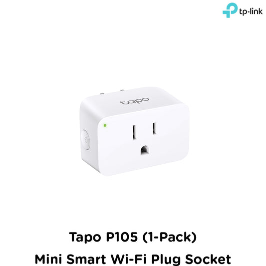 Tp-Link Tapo P105 (1-Pack) I Mini Smart Wi-Fi Plug Socket