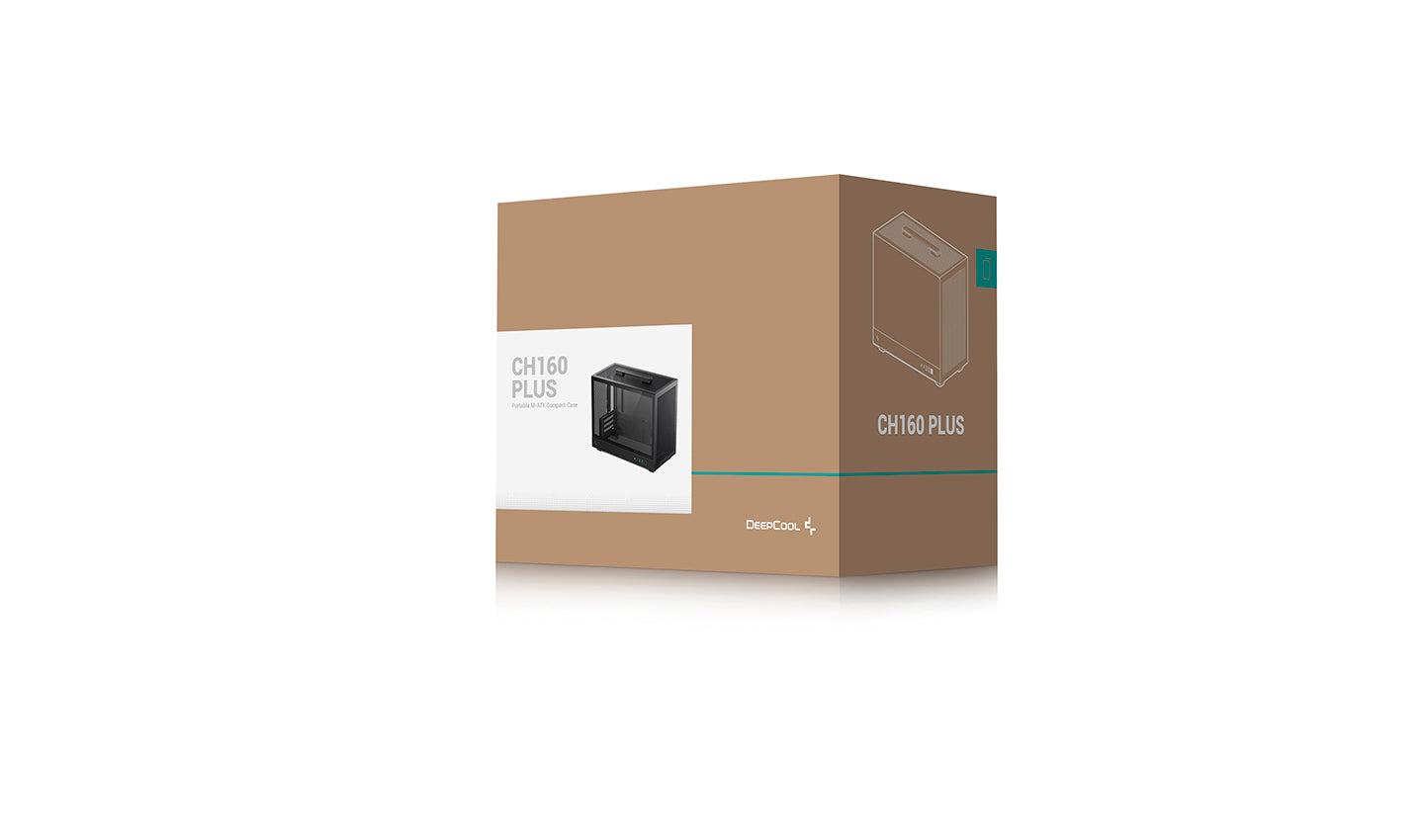 Deepcool CH160 Plus Black Case