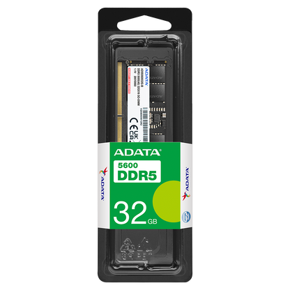 ADATA 32GB DDR5 5600 SO-DIMM Memory Module (AD-AD5S560032G-S)