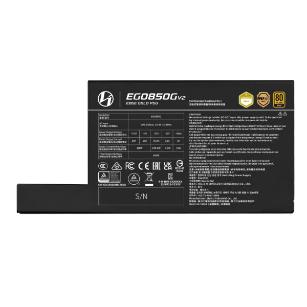 Lian Li EDGE GOLD V2 850W ATX 3.1 Power Supply