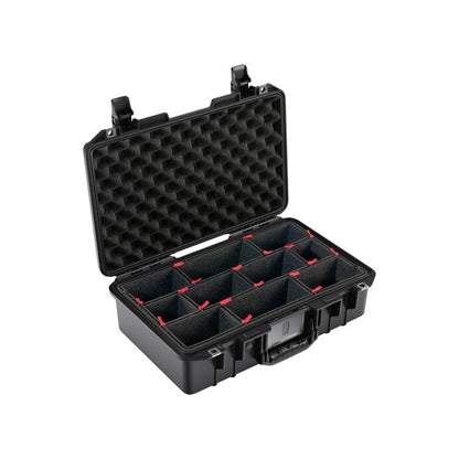 Pelican 1485 Air Case with lid and Trek Pak insert,,Black (014850-0050-110)