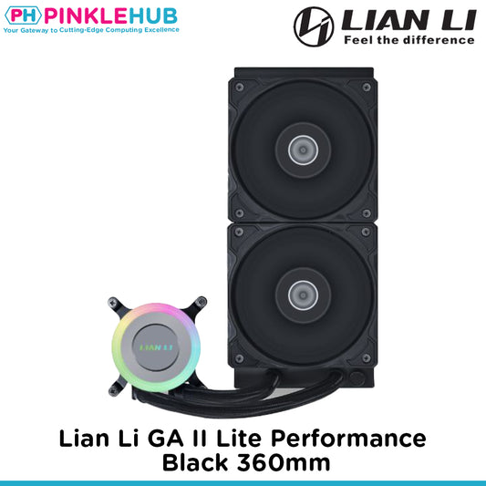 Lian Li GA II Lite Performance Black 240mm/360mm