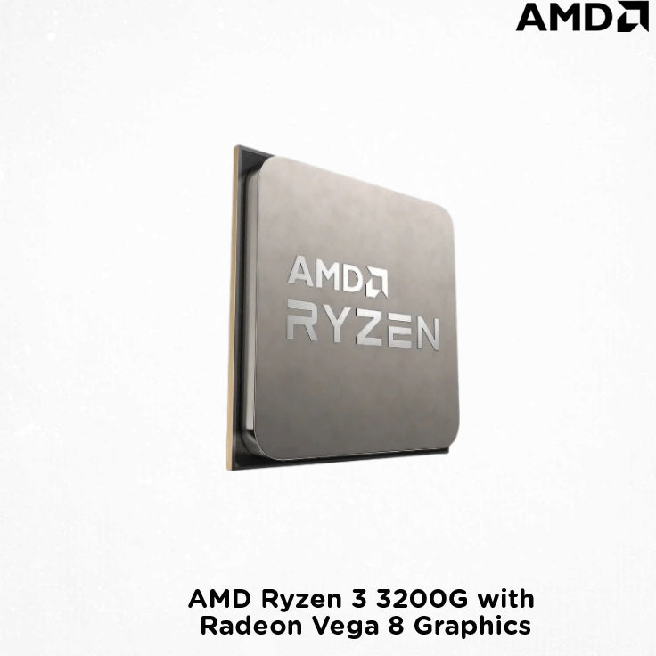 AMD Ryzen 3 3200G with Radeon Vega 8 Graphics (Tray Type) with FREE CPU COOLER