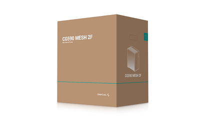 DEEPCOOL CG590 MESH 2F High-Airflow Mid-Tower ATX Case