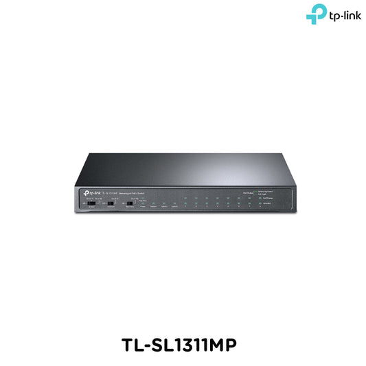 Tp-Link TL-SL1311MP I 8-Port 10/100Mbps + 3-Port Gigabit Desktop Switch with 8-Port PoE+