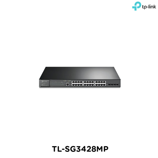 Tp-Link TL-SG3428MP I JetStream 28-Port Gigabit L2 Managed Switch with 24-Port PoE+