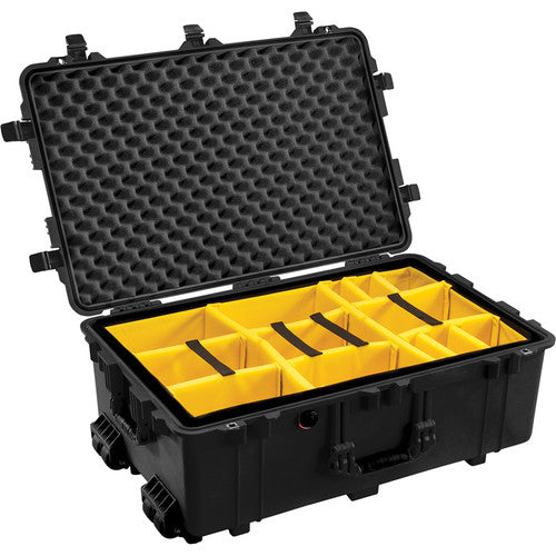 PELICAN 1650 Case with Yellow and Black Divider Set