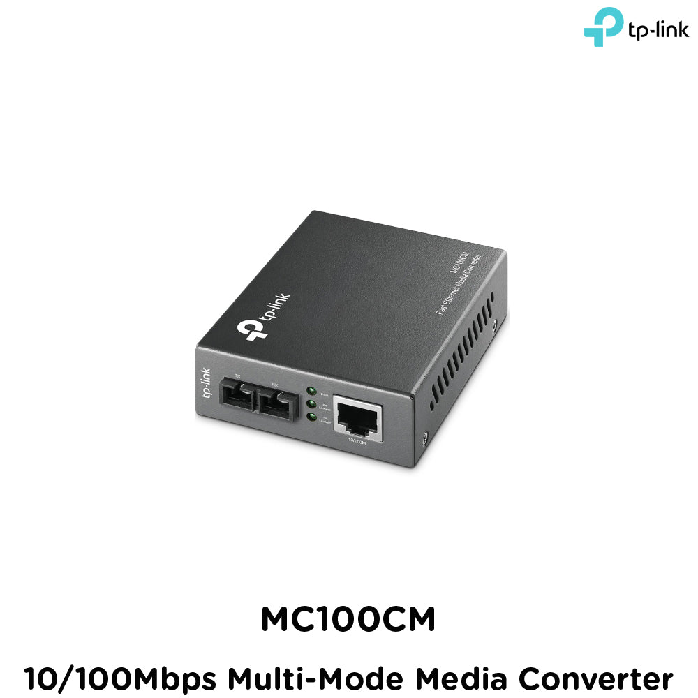 Tp-Link MC100CM 10/100Mbps Multi-Mode Media Converter