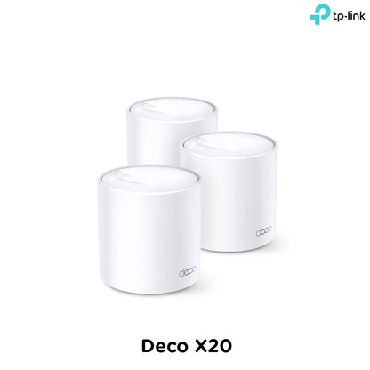 Tp-Link Deco X20 I AX1800 Whole Home Mesh Wi-Fi 6 System