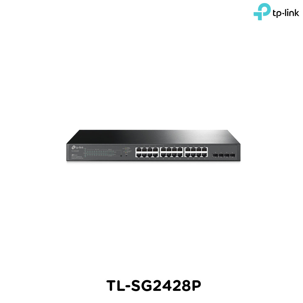 Tp-Link TL-SG2428P I JetStream 28-Port Gigabit Smart Switch with 24-Port PoE+