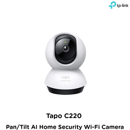 Tp-Link Tapo C220 I Pan/Tilt AI Home Security Wi-Fi Camera