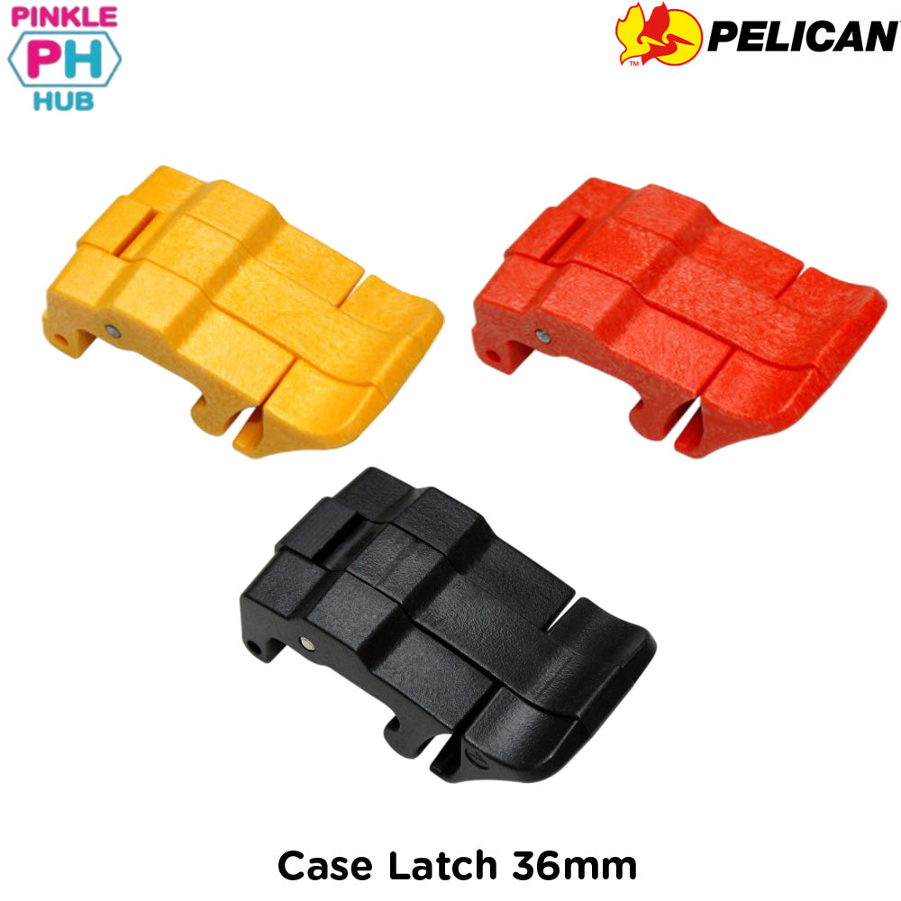 PELICAN Case Latch 36mm | Black, Orange, Yellow