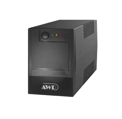 AWP AID650 ECO UPS 650VA/360W with 4 outlets and indicator lights