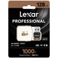 Lexar Professional 1000x microSDHC™/microSDXC™ UHS-II cards - with Reader