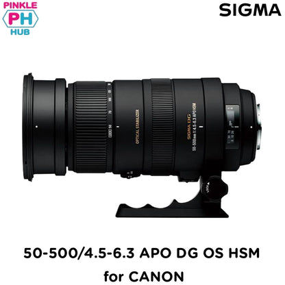 SIGMA 50-500/4.5-6.3 APO DG OS HSM for CANON