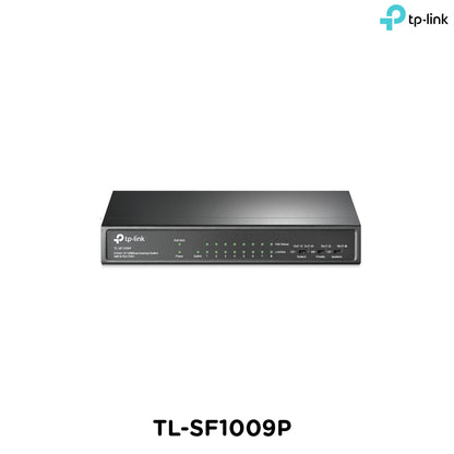 Tp-Link TL-SF1009P I 9-Port 10/100Mbps Desktop Switch with 8-Port PoE+