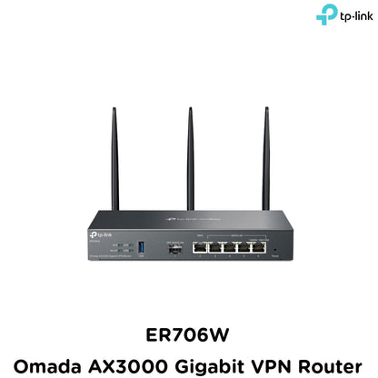 Tp-Link ER706W I Omada AX3000 Gigabit VPN Router