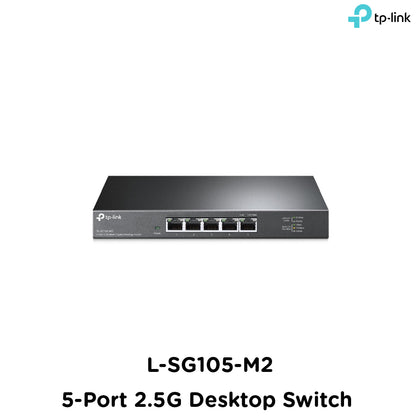 Tp-Link L-SG105-M2 I 5-Port 2.5G Desktop Switch