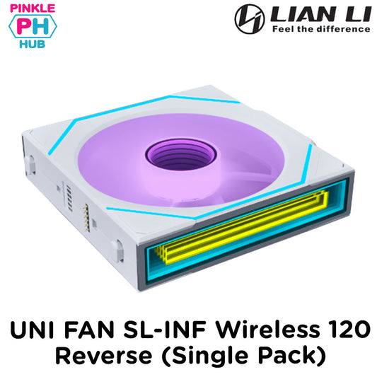 Lian Li UNI FAN SL-INF Wireless Reverse Blade 120mm Fans