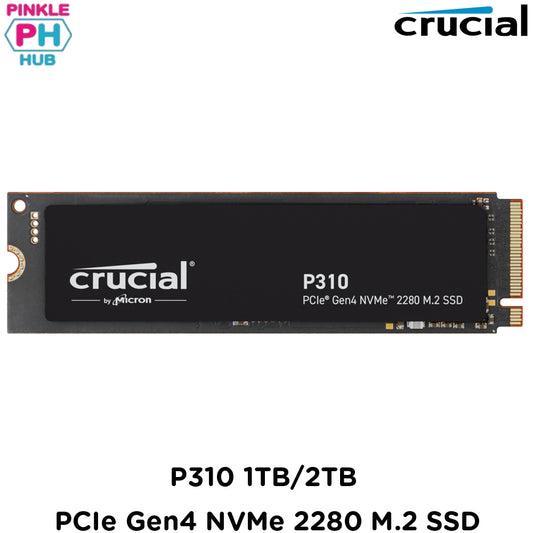 CRUCIAL P310 1TB/2TB PCIe Gen4 NVMe 2280 M.2 SSD