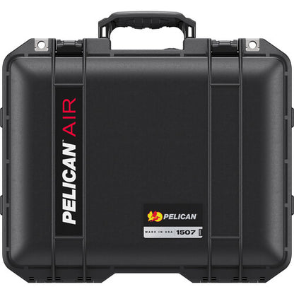 Pelican 1507 Air Case with lid and foam,Black (015070-0000-110)