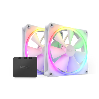 NZXT F140 RGB Twin Pack (2 x 140mm RGB Fans & Controller)