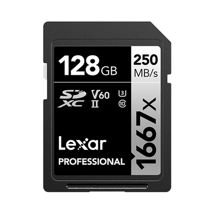 Lexar Professional 1667x SDXC™ UHS-II Card SILVER Series