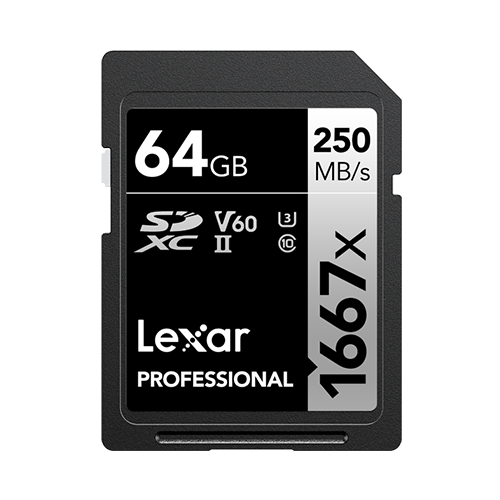 Lexar Professional 1667x SDXC™ UHS-II Card SILVER Series