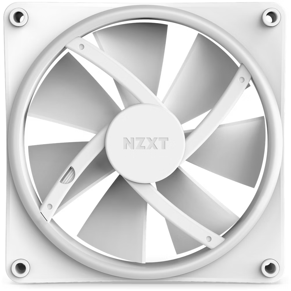  NZXT F120 RGB Duo Triple Pack - 3 x 120mm Dual-Sided RGB Fans  with RGB Controller – 20 Individually Addressable LEDs – Balanced Airflow  and Static Pressure – Fluid Dynamic Bearing – PWM – Black : Electronics