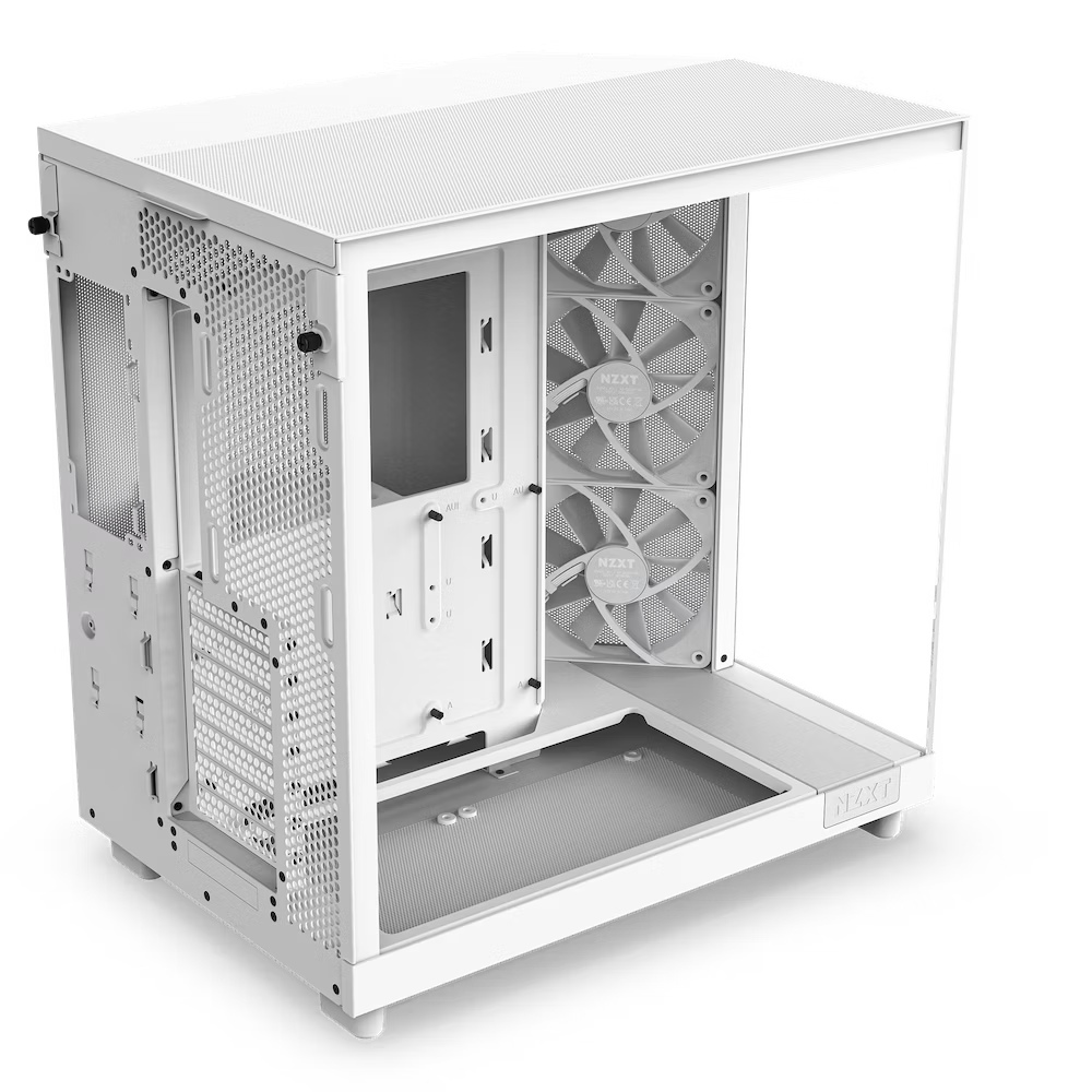 NZXT H6 Flow Compact Dual-Chamber Mid-Tower Airflow Case