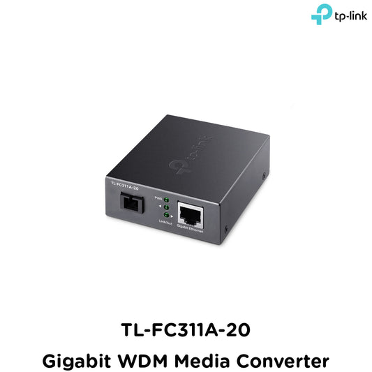 Tp-Link TL-FC311A-20 I Gigabit WDM Media Converter