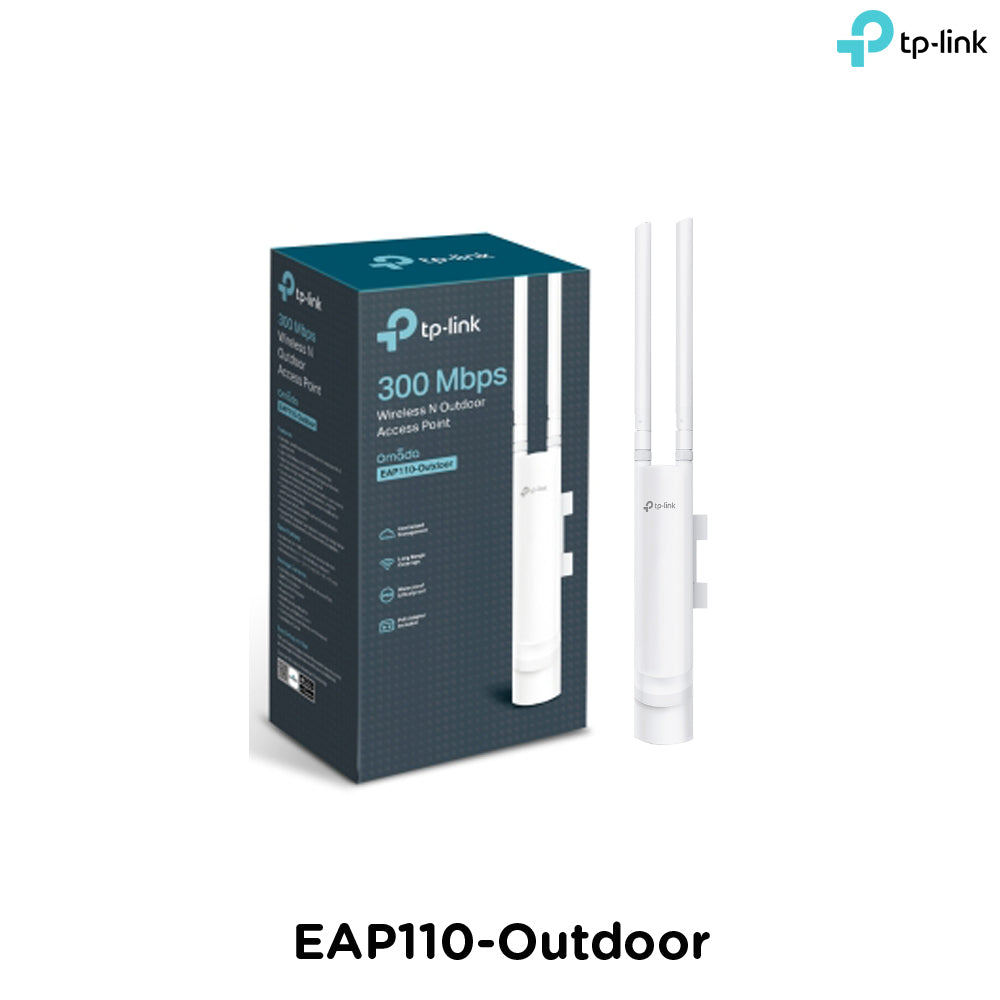 Tp-Link EAP110-Outdoor I 300Mbps Wireless N Outdoor Access Point