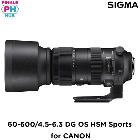 SIGMA 60-600/4.5-6.3 DG OS HSM Sports for CANON
