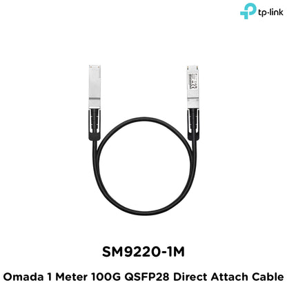 Tp-Link SM9220-1M I Omada 1 Meter 100G QSFP28 Direct Attach Cable