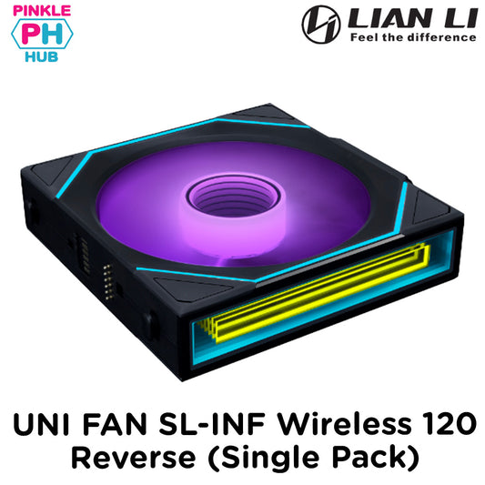 Lian Li UNI FAN SL-INF Wireless Reverse Blade 120mm Fans