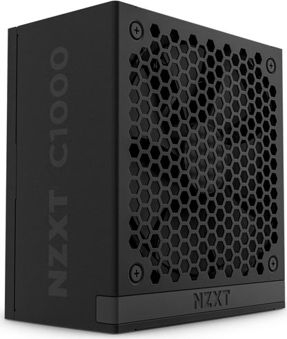 PinkleHub | NZXT C1000 Gold ATX 3.1 Black - 1000 Watt 80 PLUS Gold Fully Modular ATX 3.1 PSU - Black/White