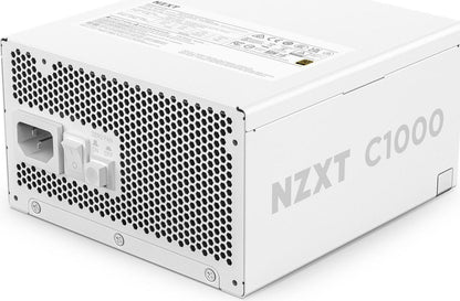 PinkleHub | NZXT C1000 Gold ATX 3.1 Black - 1000 Watt 80 PLUS Gold Fully Modular ATX 3.1 PSU - Black/White