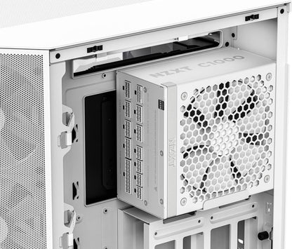 PinkleHub | NZXT C1000 Gold ATX 3.1 Black - 1000 Watt 80 PLUS Gold Fully Modular ATX 3.1 PSU - Black/White