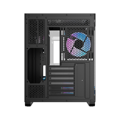 OCYPUS IOTA C70 PANORAMIC MID TOWER CASE W/ 6 ARGB FAN