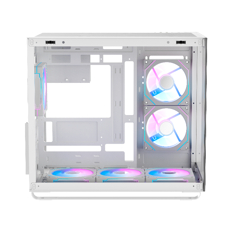 OCYPUS IOTA C70 PANORAMIC MID TOWER CASE W/ 6 ARGB FAN