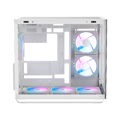 OCYPUS IOTA C70 PANORAMIC MID TOWER CASE W/ 6 ARGB FAN