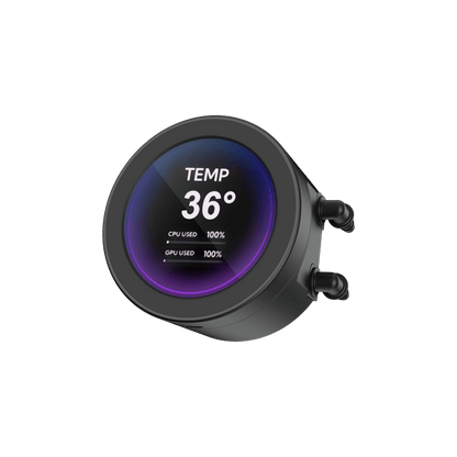 SAMA Q70 With 2.8" LCD 360mm AIO