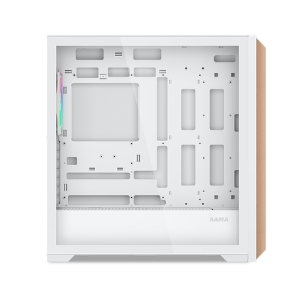 SAMA Z60 Walnut Wood ATX Mid-Tower Case