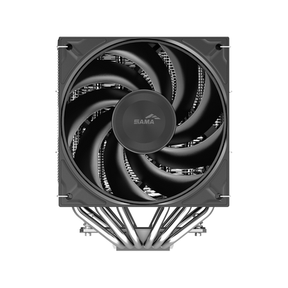 SAMA A60E Silver Dual Tower CPU Cooler