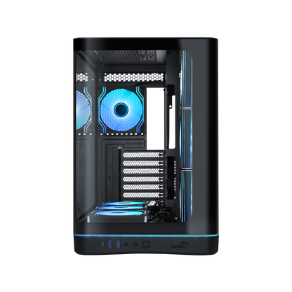 SAMA V62 Mid Tower 7 pre-installed fans ARGB Infinity Fans