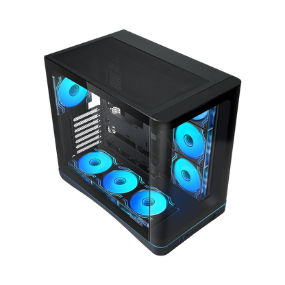 SAMA V62 Mid Tower 7 pre-installed fans ARGB Infinity Fans